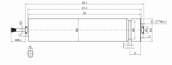 Electric Conveyor Roller Motor 48V 1800RPM Tubular Motorised Conveyor Rollers 1 Electric Conveyor Roller Motor 48V 1800RPM Tubular Motorised Conveyor Rollers 0