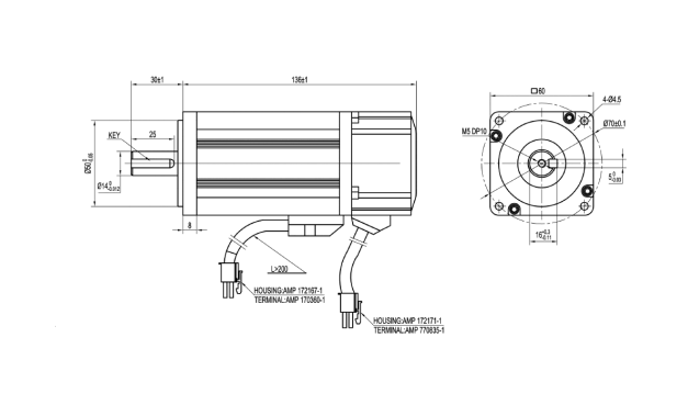 Micro Dc Servo Motor 3000 Rpm 250w 200w 300w 350w 400W Micro Servo Motor factory direct supply low price 1