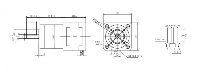 NEMA 17 Gearbox Stepper Motor High Torque 2.5Kg Cm 0.24nm 1.8 Degree 12V 2 NEMA 17 Gearbox Stepper Motor High Torque 2.5Kg Cm 0.24nm 1.8 Degree 12V 1