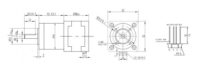 12v Micro Planetary Stepper Motor With Gearbox Gear Reduction 3.8 Kg Cm 2 12v Micro Planetary Stepper Motor With Gearbox Gear Reduction 3.8 Kg Cm 1