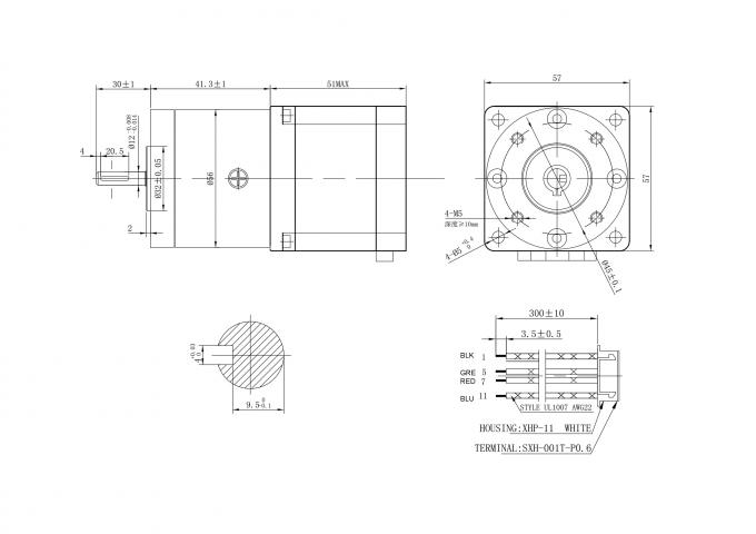 10kgcm 57mm Stepper Motor Gearbox Nema 23 Planetary High Precision 9.6V 2 10kgcm 57mm Stepper Motor Gearbox Nema 23 Planetary High Precision 9.6V 1