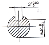Low Noise Nema 23 Stepping Motor Phase 3 1.2 Degree 4.6 V 5.2 A 0