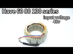 How does the frameless motor look ？