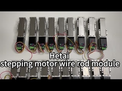 Stepper screw motor operation test.