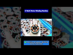 Feel the speed of the 57 BLDC Motor Winding Machine
