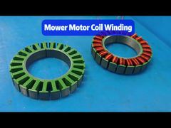Mower motor coil winding  