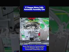 How Is an Unmanned Production Line for 57 Stepper Motors Structured?