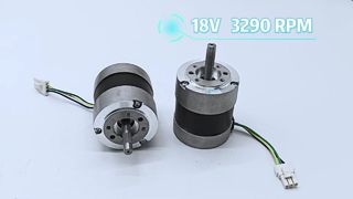 What does a lawn mower motor and a cutting motor look like?
