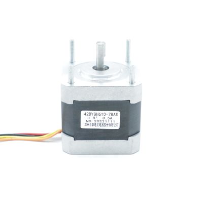 Buy Nema17 42mm 42BYGH610 Custom Hybrid Stepper Motor 11mH 0.5A 3V 0.2N.M online manufacture