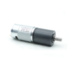 0.38A 24V DC Brush Gear Motor 36mm Low Noise NEMA 14 With Gearbox 1:76 65 Rpm