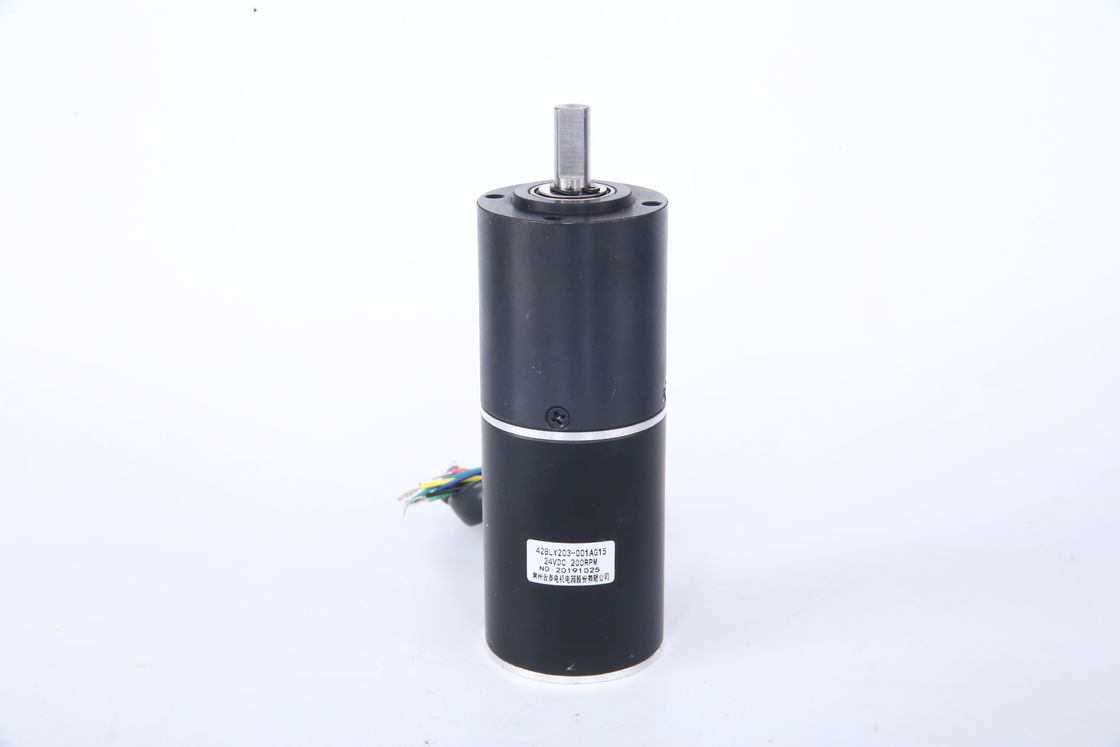 42MM Nema 17 Brushless 24V Dc Motor With Gearbox 42BLY203 Series For ...
