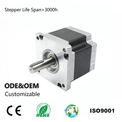 110BYGH80 Nema42 Hybrid Stepper Motor 1.8 Degree 4 Lead 9V 6.0A 8.5N.M