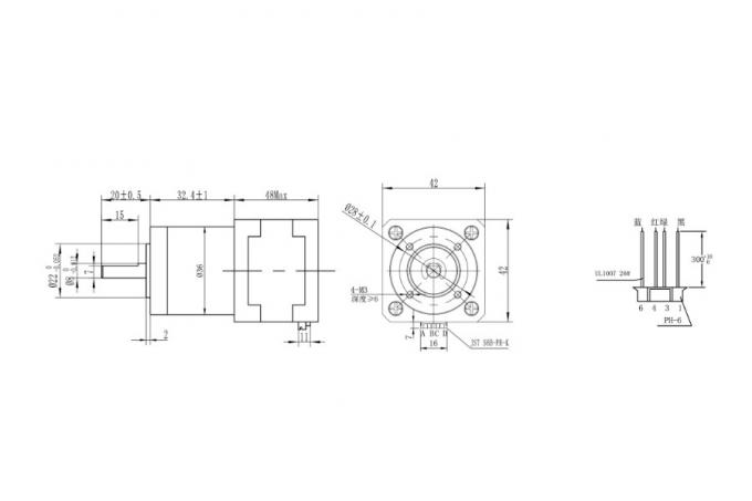 Customized Low Noise Stepper Planetary Gear Motor Dc Gear Motor 1