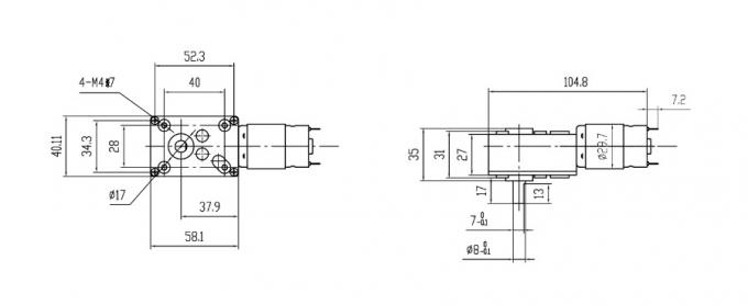 Factory price high performance 40SG2947-2266-27K High Torque Dc Worm Gear Motor 250RPM 24V 12V 0